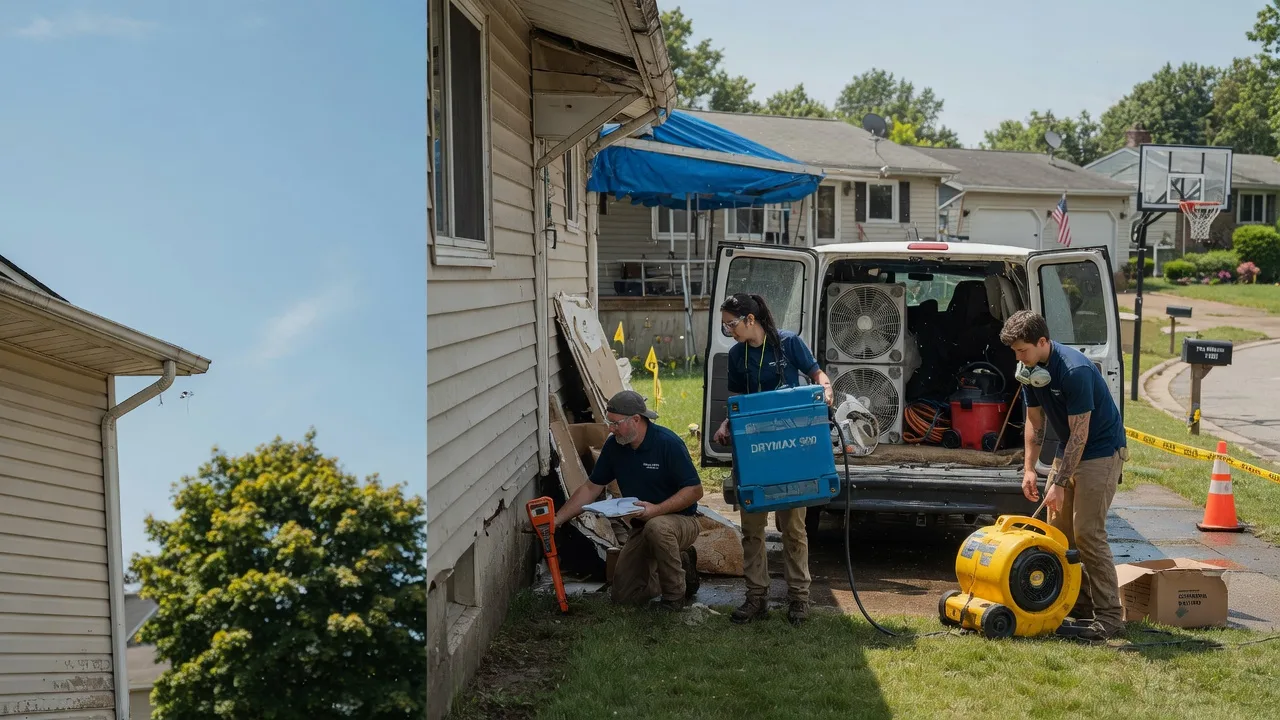 Ceiling Leak Cleanup in Jordan, MN near me